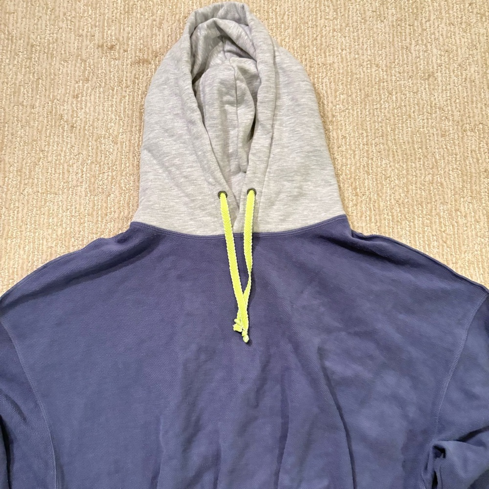 NWT Free People x FP Movement End Game Hoodie in Blue Combo - Picture 11 of 13